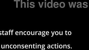 minnie rose chained as petite bdsm slave toyed gaping missionary backstage