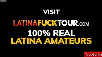 Petite Yessica Bunny rides huge cock for epic facial cumshot 💦😍