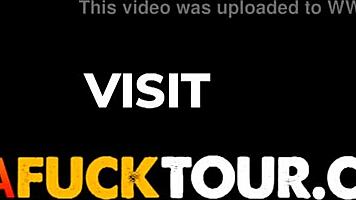 Petite Yessica Bunny rides huge cock for epic facial cumshot 💦😍