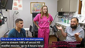 tyler lynn's steamy college exam reveals petite fetish body in latex