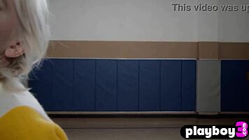 Petite Cheerleader Lennon Elizabeth Undresses Big Ass