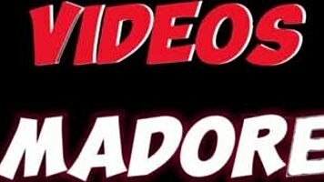 curvy black beauty with big tits and ass takes white cock deep anal