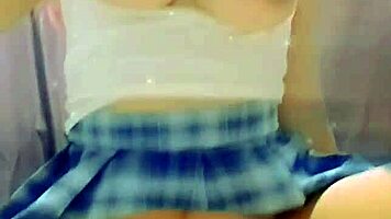 juicy titted latina schoolgirl takes raw anal pounding