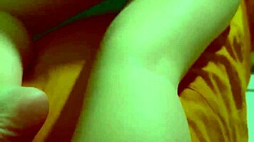 tanned latina coed strips bodysuit teases shaved pussy for monster cock pov ride