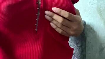 hot teen latina strips teases ass and curves in leaked solo video