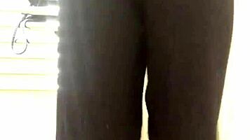 Holy Shit! Cute Slutty Teen Farts Wildly in Tight Yoga Pants During Hot Session!