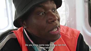 street hooker chloe gets 6 bbc dp atm rough ripped clothes pee cocktail shower gulp cum 😱💦