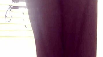 Holy Shit! Cute Slutty Teen Farts Wildly in Tight Yoga Pants During Hot Session!