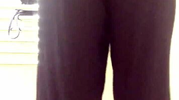 Holy Shit! Cute Slutty Teen Farts Wildly in Tight Yoga Pants During Hot Session!