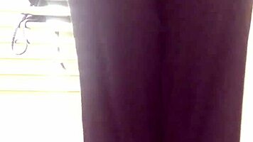 Holy Shit! Cute Slutty Teen Farts Wildly in Tight Yoga Pants During Hot Session!