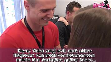 skinny german slut gangbanged post-berlin venus in wild 4some