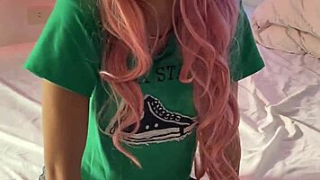 uhh my latino stud ripped off my thong and pounded me in bed