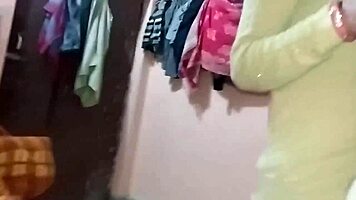 Skinny indian couple hot passionate sex closeup orgasm