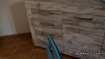 Couple explores first time anal sex in homemade pov video