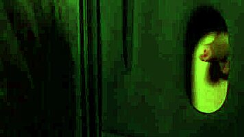 nurse sneaks to gloryhole craving cum after long shift