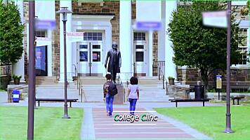 ebony teen's juicy ass pounded to creampie explosion!