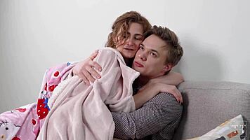 my gf's blanket ain't shit... my thick cock keeps her way warmer 😏🔥 riding all night