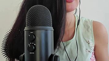 Long Hair Brushed into Pussy Insertion ASMR