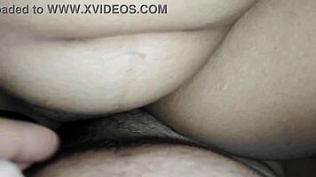 wet milf's massage turns into son's wild pussy pounding frenzy