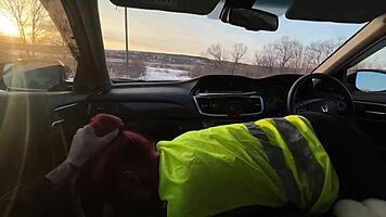 he couldn't resist my seduction, paid with deep anal pounding outdoors