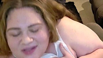 Curvy white girl at work takes huge cock hard to cumshot