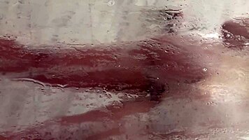 shower spy caught leads to fat ass wet pussy quickie