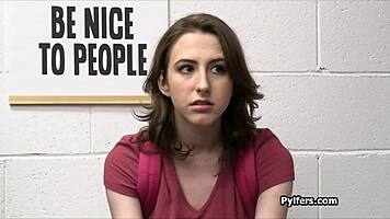 tristan summers takes intense backoffice pounding thrill