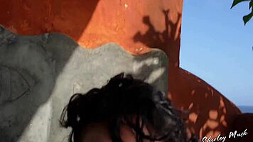 Gardener Fills Latina Milf's Ass with Cum After Pipe Cleaning