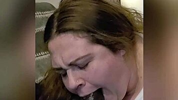 Curvy white girl at work takes huge cock hard to cumshot