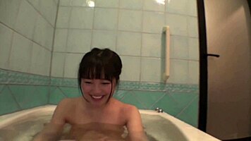 132cm Petite Japanese Gymnast Girl's Secret Bedroom Exposure