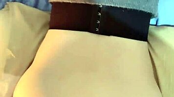 Asian babe skinny waist feels so comfy deep inside her tight vagina pov