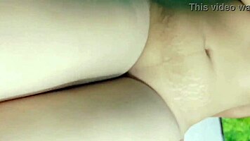 Desi village teen's shaved pussy gets hard fucked by boyfriend amid big boobs play