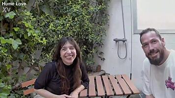 my tinder date GAGS DEEP on my cock to prove her skills!