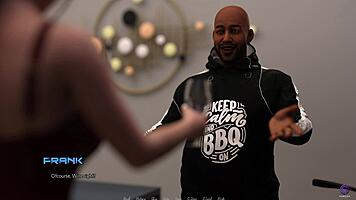 Busty wife pays BBC landlord rent with bukkake blowbang 3D hentai