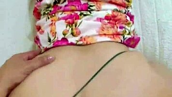 Busty curvy latina bends over for intense doggystyle pounding