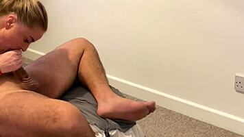 gonna suck huge cock then cum on belly?