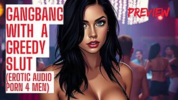 innocent 18+ teen slammed hard in wild gangbang!