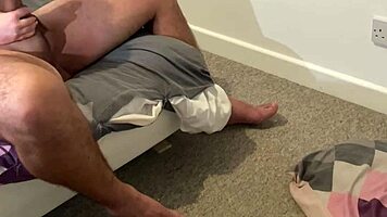 gonna suck huge cock then cum on belly?