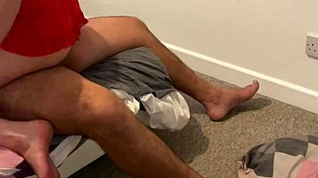 gonna suck huge cock then cum on belly?