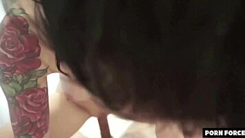 Big Titty Goth Girl Craves Rough Monster Cock Pounding