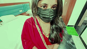 Husband ravages wife on karwa chauth in hot hindi roleplay!