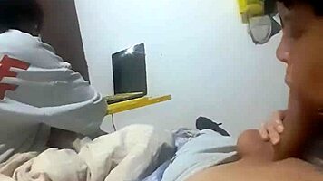 petite latina amateur gets wild homemade fuck at family visit 