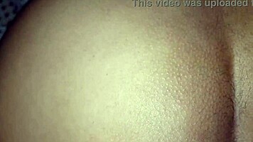 Latina begs pull out creampie pussy checked daily by husband orgasm