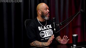 Madame Agatha whips Jeff Negao in wild BDSM interview rules