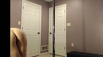 Big ass latina strips and shakes for my cock!