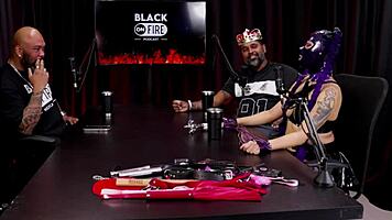 Madame Agatha whips Jeff Negao in wild BDSM interview rules