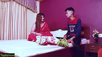 Young tailor seduces beautiful woman in rough group session