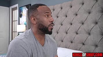 hot ebony teen whispers seduce me to older stud