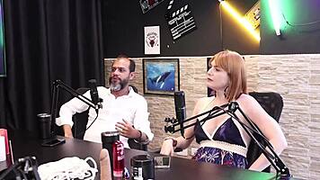 best tantric massage moments with reh queen's sensual red sheer body