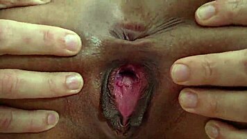 slave nat's tight vagina stretched by five big cocks in first dvp piss gulp